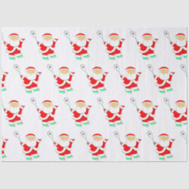 Squash Player Holiday Gift Seidenpapier