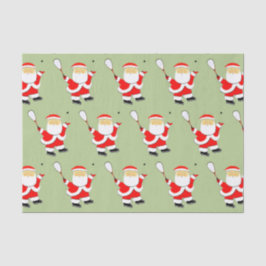 Squash Player Weihnachtsfeiertag Seidenpapier