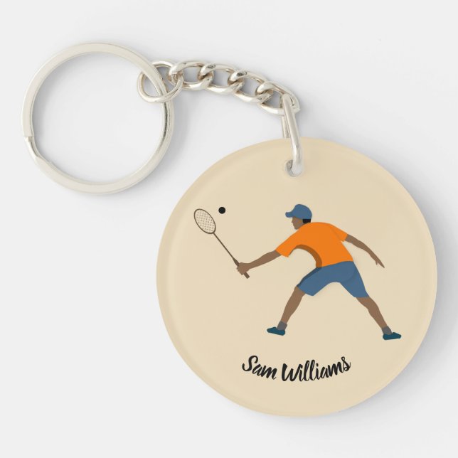 Squash Schlüsselanhänger (Vorderseite)