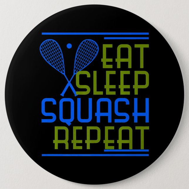 Squash spielerische Farben mit Schatten Button (Vorderseite)
