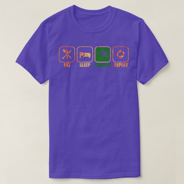 Squash T-Shirt (Design vorne)