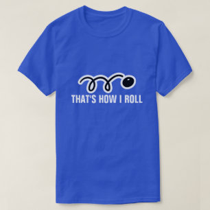 Squash-T-Shirt mit lustigem Slogan und Ball T-Shirt