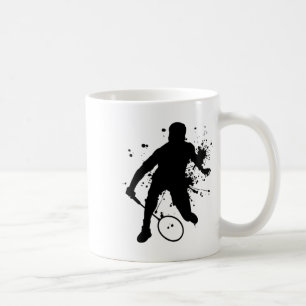 Squash Women's Badminton Player for Men Kaffeetasse