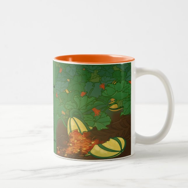 Squashed: Ein Snack-großes Mysterium 11oz. Tasse (Rechts)