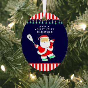 Squashspieler Sportgeschenk Ornament Aus Metall