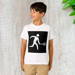 Squashspieler-Symbol T-Shirt