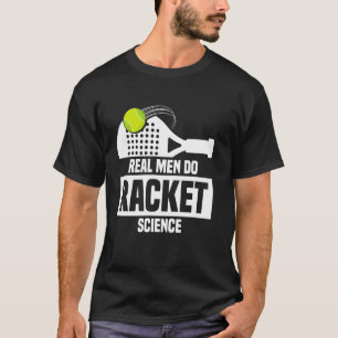 Squashspieler Turnier Echter Männer Spiel Liebhabe T-Shirt