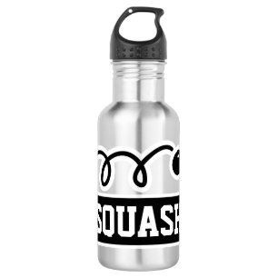 Squashsportarten für Personalisierte individuelle Edelstahlflasche