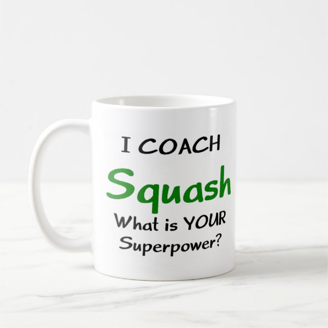 Squashtrainer Kaffeetasse (Links)