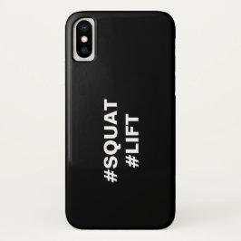 #SQUAT #LIFT iPhone Case