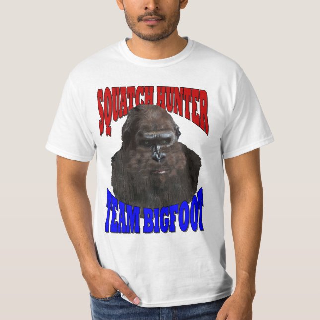 Squatch Hunter Team Bigfoot T-Shirt (Vorderseite)