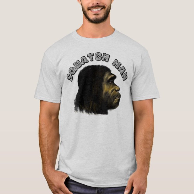 Squatch Mann T-Shirt (Vorderseite)
