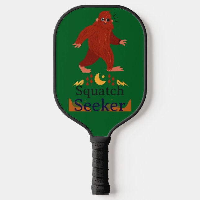 Squatch Seeker großer Fuß Pickleball Schläger (Vorderseite)