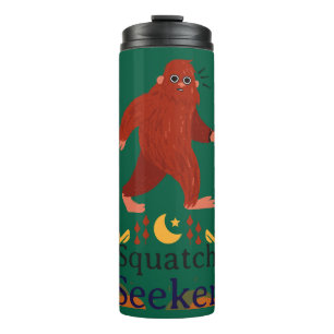 Squatch Seeker großer Fuß Thermosbecher