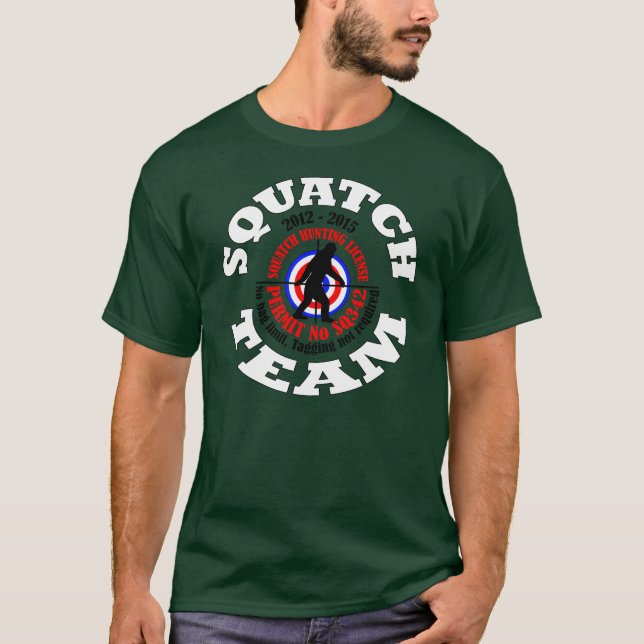 Squatch Team T-Shirt (Vorderseite)