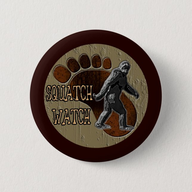 Squatch Uhr Button (Vorderseite)