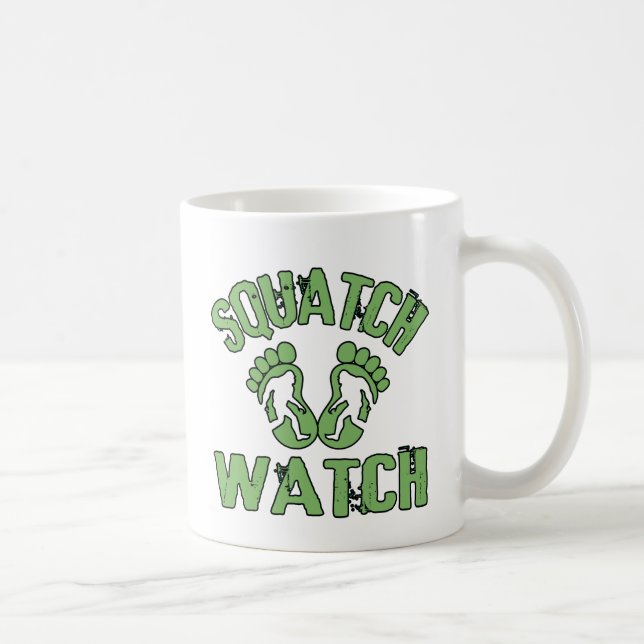 Squatch Uhr Kaffeetasse (Rechts)