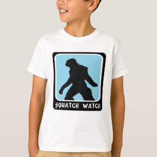 Squatch Uhr - Sasquatch Bigfoot Jäger T-Shirt