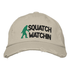 Squatch Watchin Bestickte Kappe