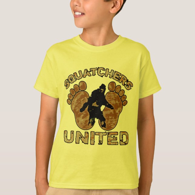 Squatchers vereinigt T-Shirt (Vorderseite)