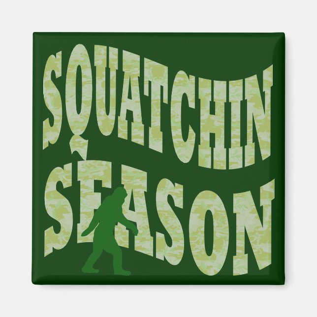 Squatchin-Saison Magnet (Vorne)