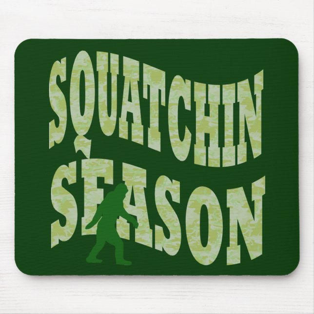Squatchin-Saison Mousepad (Vorne)