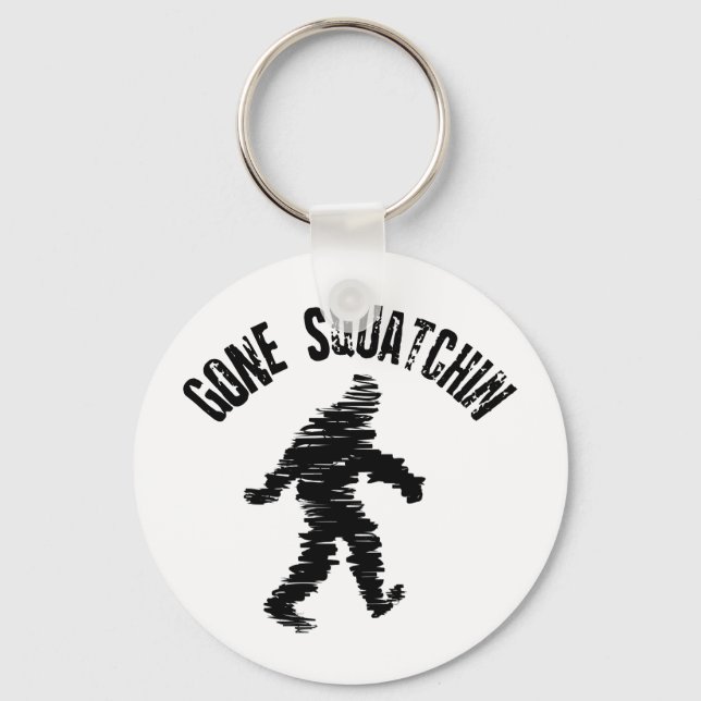 Squatchin' Schlüsselanhänger (Vorderseite)