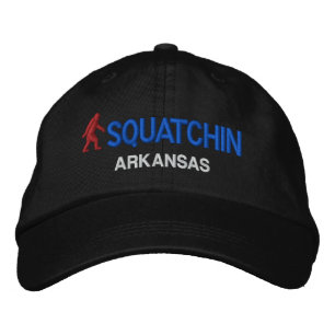 Squatchin und Ihr Staat personalisiert Bestickte Baseballkappe