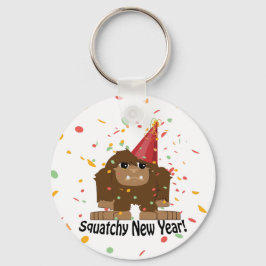 Squatchy New Year Schlüsselanhänger