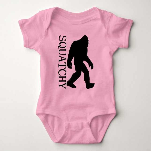 SQUATCHY SILHOUETTE Shirt - spezielle *BFRO* (Vorderseite)