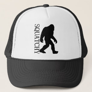 SQUATCHY SILHOUETTE Shirt - spezielle *BFRO* Truckerkappe