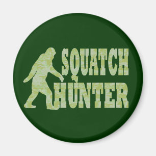 Squatter-Jäger auf Tarnung Magnet