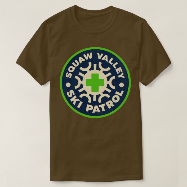 Squaw Valley Ski Patrol T-Shirt (Design vorne)