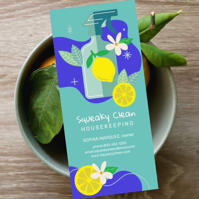 Squeaky Clean Marketing Werbekarte (Von Creator hochgeladen)