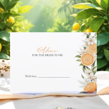 Squeeze Brautparty Advice for Bride Card