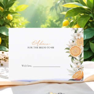 Squeeze Brautparty Advice for Bride Card Einladung
