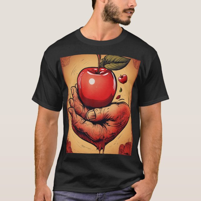 "Squeeze of Liebe - Tattoo-Inspiriert T - Shirt De (Vorderseite)