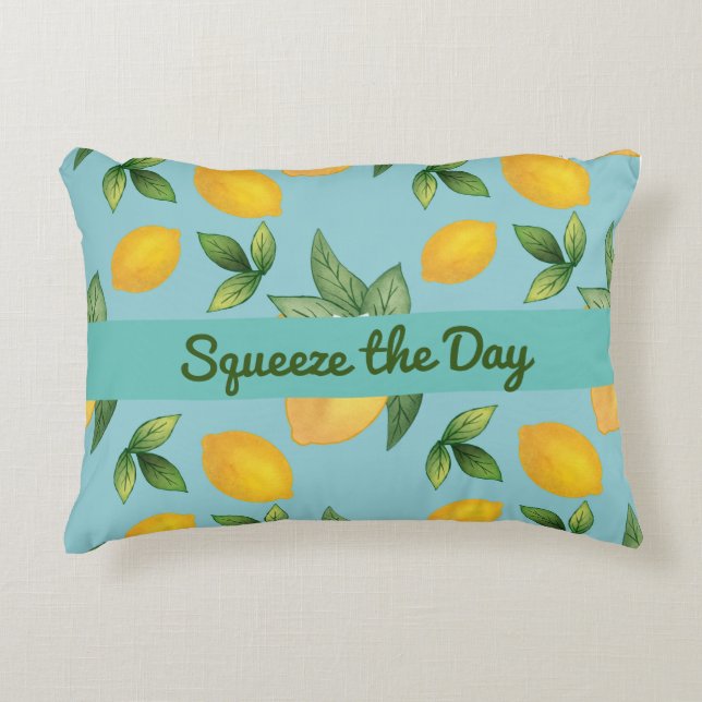 Squeeze the Day Summer Accent Pillow Dekokissen (Vorderseite)
