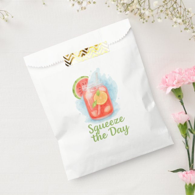 Squeeze the Day - Summer Fruit Gastgeschenk Bag Geschenktütchen (Versiegelt)