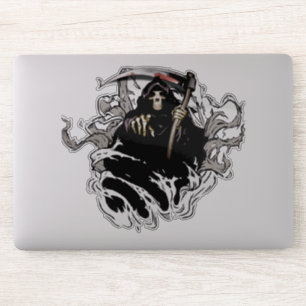 Squelette, crâne, mort, Sticker