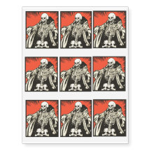 Squelette de bande dessinée