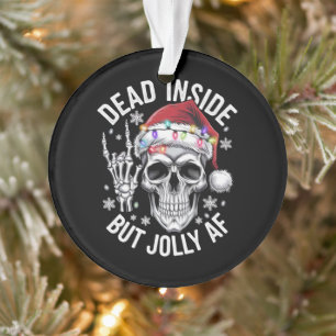 Squelette de Cadeau de Noël Mort à l'Intérieur Mai