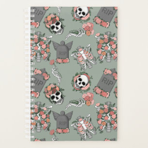 Squelette floral vert