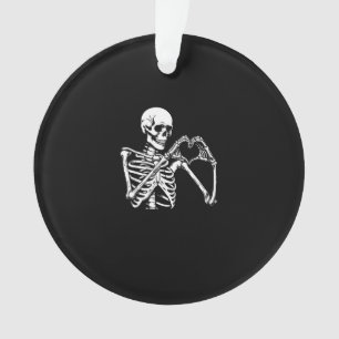 Squelette Mains Coeur Signer Halloween Costume Ret
