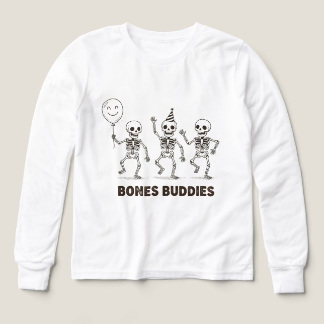 Squelettes drôles d'Halloween (Motif recto)