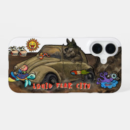Squid Fear City RHINO EDITION  iPhone 16 Hülle