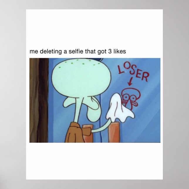 Squidward Poster (Vorne)