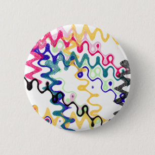 Squiggle-Wellen-Knopf Button