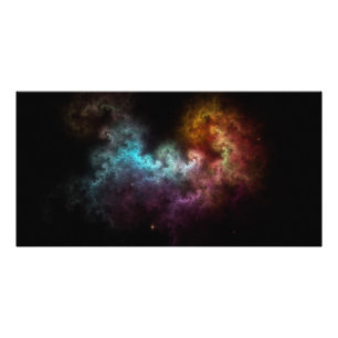 Squiggley Nebula Star Dust Cloud CRQENH Fotodruck