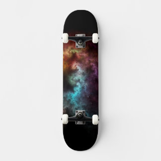 Squiggley Nebula Star Dust Cloud CRQENH Skateboard